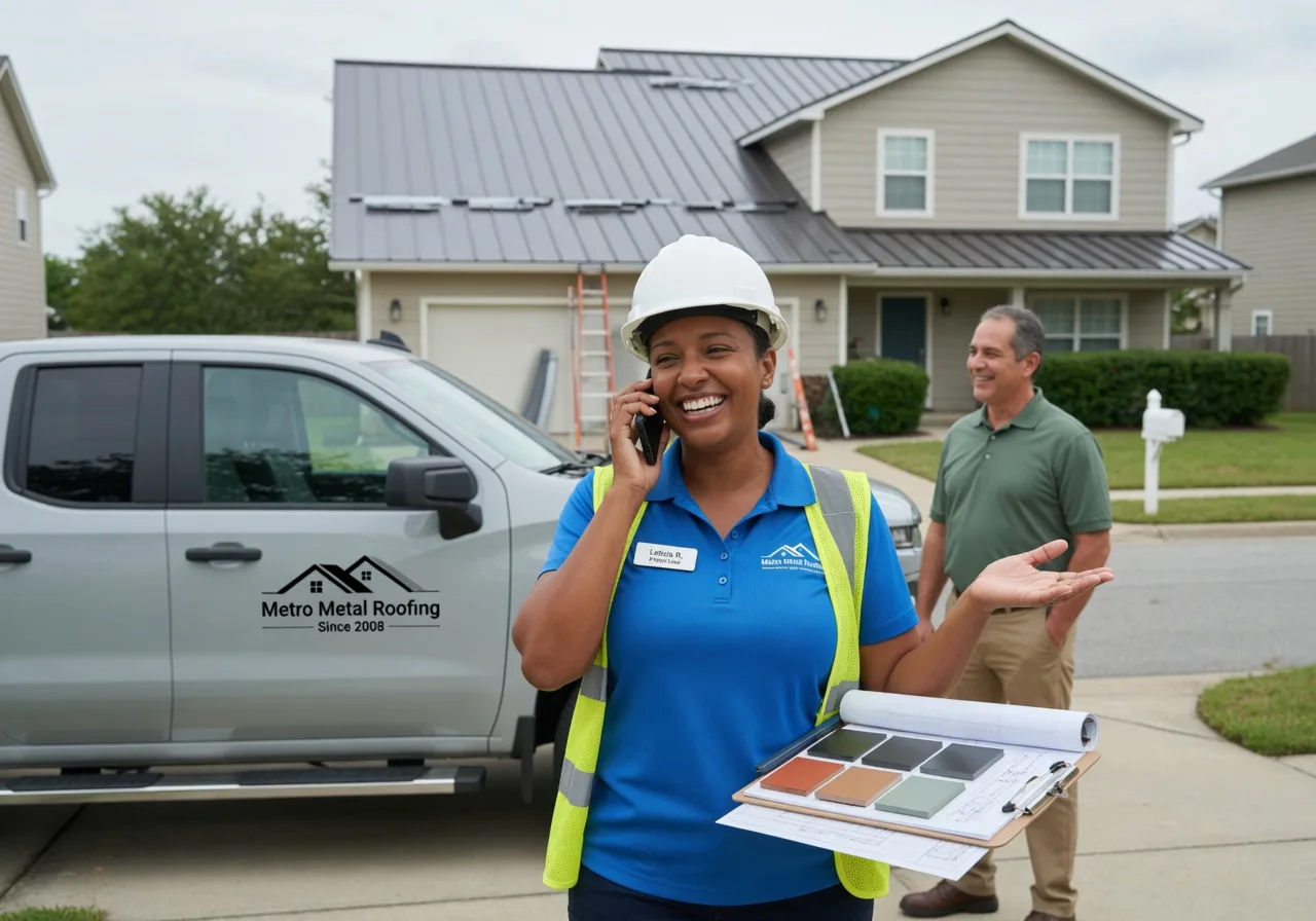 Storm Damage Metal Roof Repair in Woodridge, NY